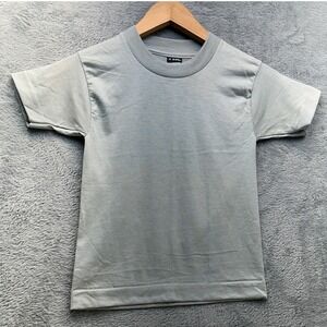 Vintage Screen Stars Best T-Shirt Kids 6-8 Single Stitch Blue Grey Made in USA